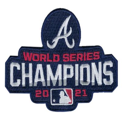 2021 Atlanta Braves World Series Champions Collector Patch