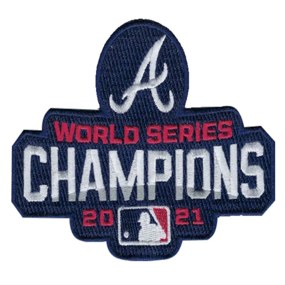 2021 Atlanta Braves World Series Champions Collector Patch