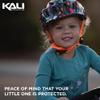Kali PROTECTIVES Chakra Child Lighted Helmet, Jungle Gls Blu, S (0221022225) view 2