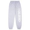 ChalkTalkSPORTS Fueled by Chlorine Sweatpants | Swimming Fleece Lined Sweatpants | Gray | Youth Medium