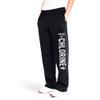 ChalkTalkSPORTS Fueled by Chlorine Sweatpants | Swimming Fleece Lined Sweatpants | Black | Adult XX-Large view 2