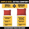 Wise Owl Outfitters Camping Pillow  Memory Foam Travel Pillow for Airplane Sleeping, Hiking, Backpacking & Outdoor Use - Small & Portable for Adults, Car, Camp & Tent view 3