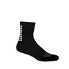 Carhartt Men's Force Midweight Logo Short Crew Sock 3 Pack, Black, Medium view 1