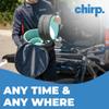 Chirp Wheel Carrying Case - Travel Case for On the Go Back Pain Relief & Stretching - Compatible with Yoga Supplies and Foam Roller Sets Wheels Not Included view 3