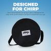 Chirp Wheel Carrying Case - Travel Case for On the Go Back Pain Relief & Stretching - Compatible with Yoga Supplies and Foam Roller Sets Wheels Not Included view 4