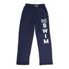 ChalkTalkSPORTS Eat Sleep Swim Sweatpants | Swimming Fleece Lined Sweatpants | Navy | Adult X-Large view 1