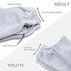 ChalkTalkSPORTS Eat Sleep Swim Sweatpants | Swimming Fleece Lined Sweatpants | Gray | Adult X-Large view 4
