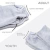 ChalkTalkSPORTS Fueled by Chlorine Sweatpants | Swimming Fleece Lined Sweatpants | Gray | Adult XX-Large view 4