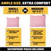 Wise Owl Outfitters Camping Pillow  Memory Foam Travel Pillow for Airplane Sleeping, Hiking, Backpacking & Outdoor Use - Small & Portable for Adults, Car, Camp & Tent view 3
