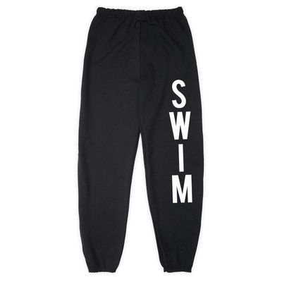ChalkTalkSPORTS Swimming Sweatpants - Black Youth Small