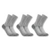 Carhartt Men's SC4223M Force Lightweight Crew Sock 3-Pack - X-Large - Charcoal view 1