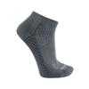 Carhartt Women's Force Grid Midweight Quarter Sock, Asphalt Heather, Medium view 1