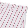 Champro Traditional Fit Triple Crown Classic Baseball Pants with Knit-in Pinstripes and Reinforced Sliding Areas, White, Scarlet pin, Large view 3