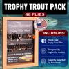 RoxStar Fly Shop Trophy Trout Flies 48pk | Best Wet & Dry Flies. | Proven Nationwide to Catch Fish! | Tied in-House view 2