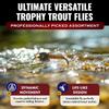 RoxStar Fly Shop Trophy Trout Flies 48pk | Best Wet & Dry Flies. | Proven Nationwide to Catch Fish! | Tied in-House view 4