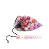 Clean Green Golf Balls 48 Pink Golf Balls Pack Recycled Different Major Brands Bulk Mix - Good Condition Graded Ball - Includes Mesh Carrying Bag view 1