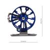 1pc Portable Ice Fishing Wheel for Sea Rods Lightweight Design Ergonomic Handle for Easy Use view 3