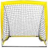 LSDRALOBBEB Mini Soccer Goal Portable Soccer Net Pop Up Goal Nets Indoor Mini Net and Ball Set Portable Folding Youth Soccer Goal 1109(Color:Yellow) view 1