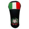 BeeJos Club Covers, Fairway Headcover,Italy-Black Club Head Covers, Hand Made Golf headcovers, Sports Golf Club Head Covers, Fairway Hybrid Driver Golf Head Covers | Made in USA view 1