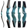 AMEYXGS 60" Archery Takedown Recurve Bow and Arrow Set for Adults and Youth 20-60LBS Hunting Bow with Bow Accessories for Outdoor Shooting Target Practice Right Handed (50LBS, Blue) view 2