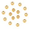 MUUNN 100pcs Tungsten Cyclops Beads for Fly Tying, Sink Deeper and Faster 5 Colors/13 Sizes Countersunk Tungsten Beads Fly Tying Beads Head Fly Tying Materials(Gold,4.6mm) view 1