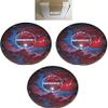 BuyBocceBalls - EPCO Duckpin Bowling Balls - - (4 3/4 inch- 3lbs. 6 oz.) Pack of 3 - Marbleized - Royal, Red & White - Made in USA