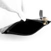 Sun Kea Fashion Women Animal Print Envelope Clutch Bag Ladies Retro Evening Party Prom Loop Handbag Purse (D-Grey) view 3