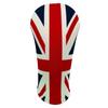 BeeJos Club Covers, Driver Headcover,Union Jack Club Head Covers, Hand Made Golf headcovers, Sports Golf Club Head Covers, Fairway Hybrid Driver Golf Head Covers | Made in USA view 1