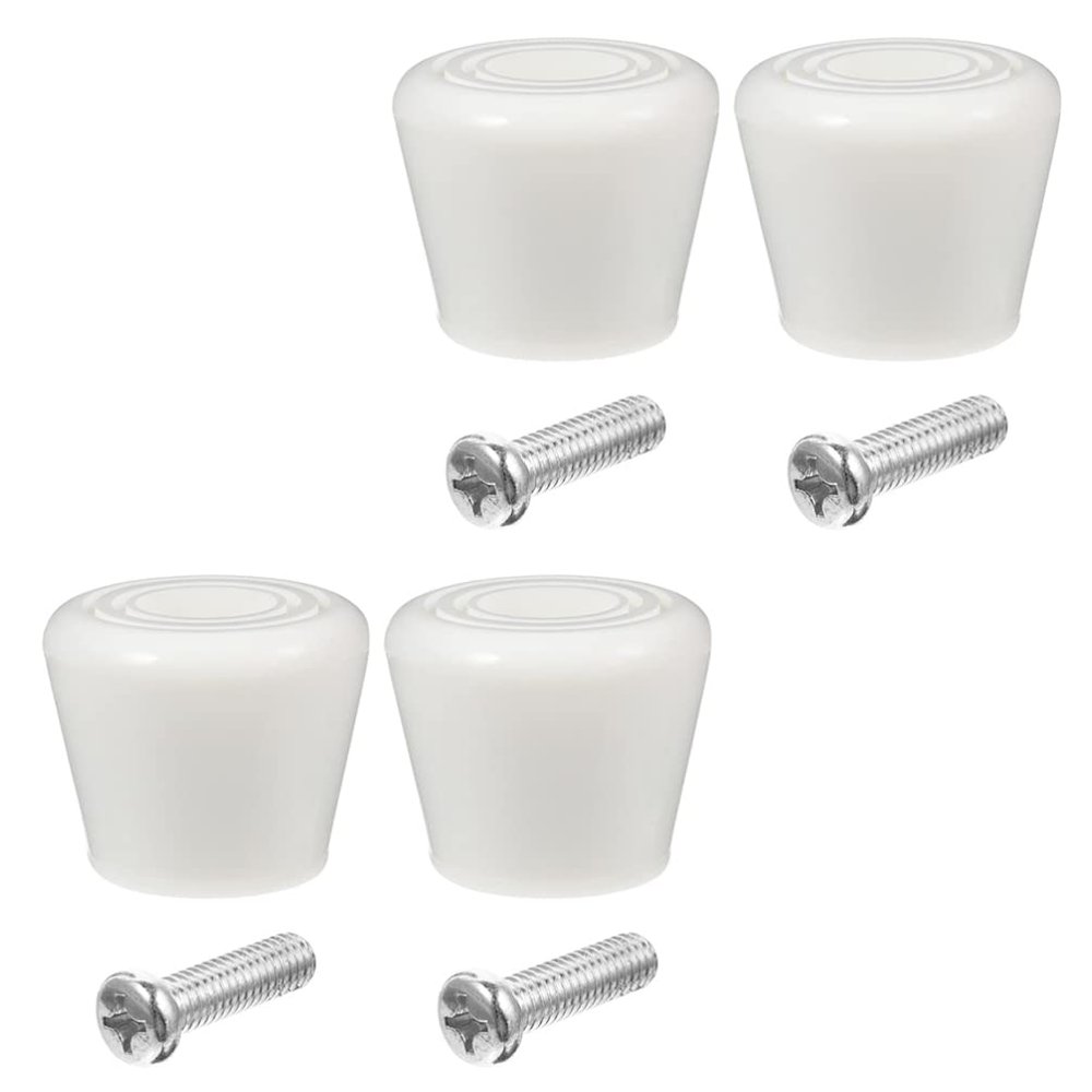 BESPORTBLE 1set Roller Skates Brake Stoppers for Enhanced Stopping Performance Easy to Install Screws Compatible Quad Skating Gear for Roller Skating Enthusiasts