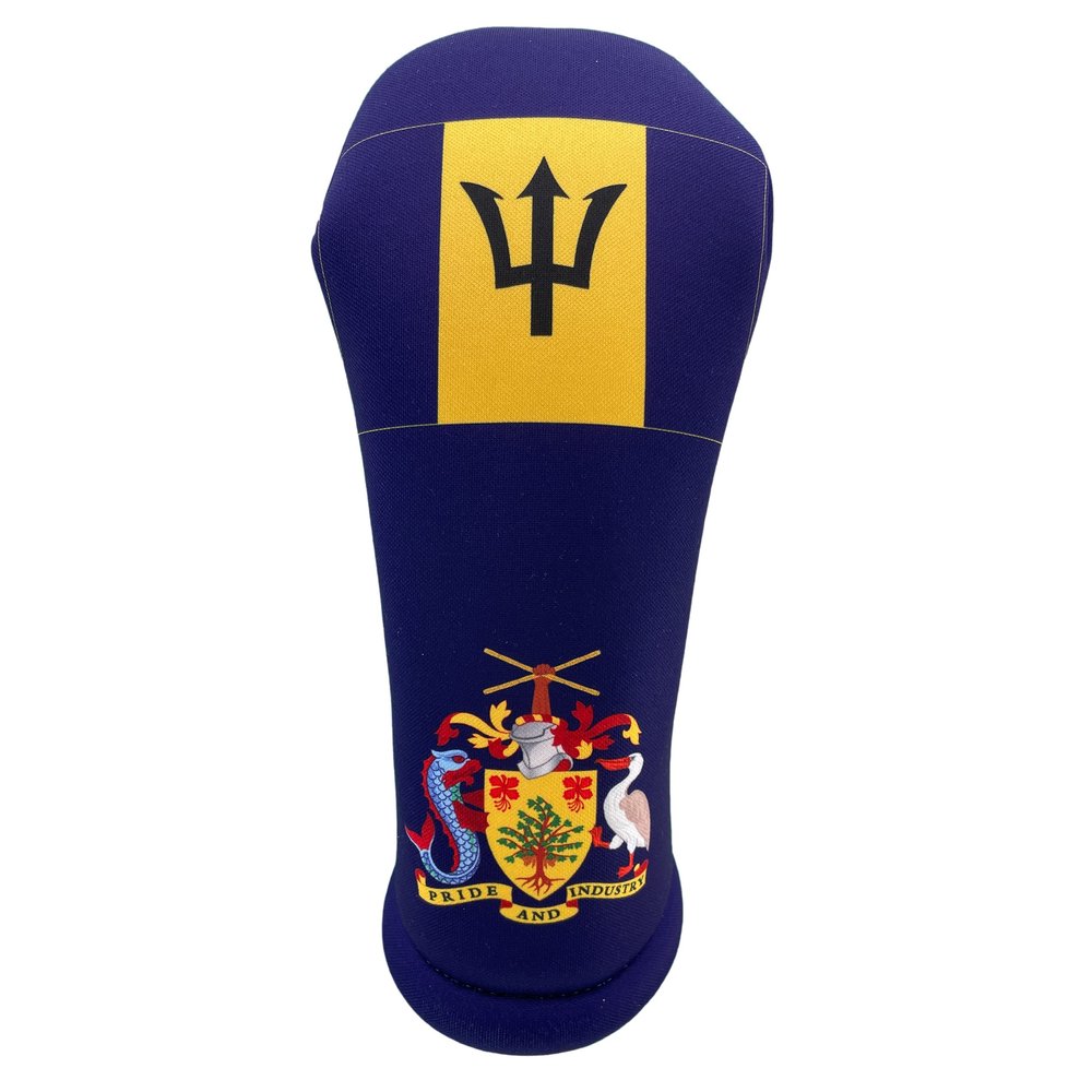 BeeJos Club Covers, Barbados Club Head Covers, Hand Made Golf Headcovers, Sports Golf Club Head Covers, Fairway Hybrid Golf Head Covers | Made in USA