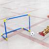 LSDRALOBBEB Mini Soccer Goal Portable Soccer Net Pop Up Goal Nets Mini Portable Soccer Training Kids Soccer Goal Mini Football Goal Post Net Set with Pump 1109 view 3