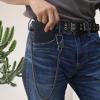 Ahiller Biker Wallet Chain, Heavy Duty Pocket Chain with Lockable Carabiner, Men Chains for Keys, Jeans, Pants, Purse and Handbag (P-Brass-1pcs) view 4