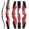 AMEYXGS 60" Archery Takedown Recurve Bow and Arrow Set for Adults and Youth 20-60LBS Hunting Bow with Bow Accessories for Outdoor Shooting Target Practice Right Handed (20LBS, Red) view 2