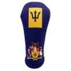 BeeJos Club Covers, Fairway Headcover,Barbados Club Head Covers, Hand Made Golf headcovers, Sports Golf Club Head Covers, Fairway Hybrid Driver Golf Head Covers | Made in USA view 1