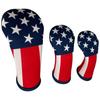 BeeJos Club Covers, Driver Headcover,America Club Head Covers, Hand Made Golf headcovers, Sports Golf Club Head Covers, Fairway Hybrid Driver Golf Head Covers | Made in USA view 3