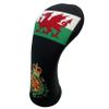 BeeJos Club Covers, Fairway Headcover,Wales Club Head Covers, Hand Made Golf headcovers, Sports Golf Club Head Covers, Fairway Hybrid Driver Golf Head Covers | Made in USA view 2