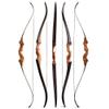 AMEYXGS 60" Archery Takedown Recurve Bow and Arrow Set for Adults and Youth 20-60LBS Hunting Bow with Bow Accessories for Outdoor Shooting Target Practice Right Handed (55LBS, Orange) view 3