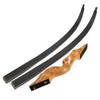 AMEYXGS 60" Archery Takedown Recurve Bow and Arrow Set for Adults and Youth 20-60LBS Hunting Bow with Bow Accessories for Outdoor Shooting Target Practice Right Handed (55LBS, Orange) view 4