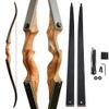 AMEYXGS 60" Takedown Recurve Bow 20-60LBS Archery Hunting Bow with Stringer Tool for Outdoor Shooting Target Practice Right Handed (25LBS, Orange) view 1
