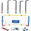 LSDRALOBBEB Mini Soccer Goal Portable Soccer Net Pop Up Goal Nets Kids Soccer Goal Set Mini Portable Football Net Kit Mini Portable Soccer Training Durable Backyard Soccer Goal 1109 view 3