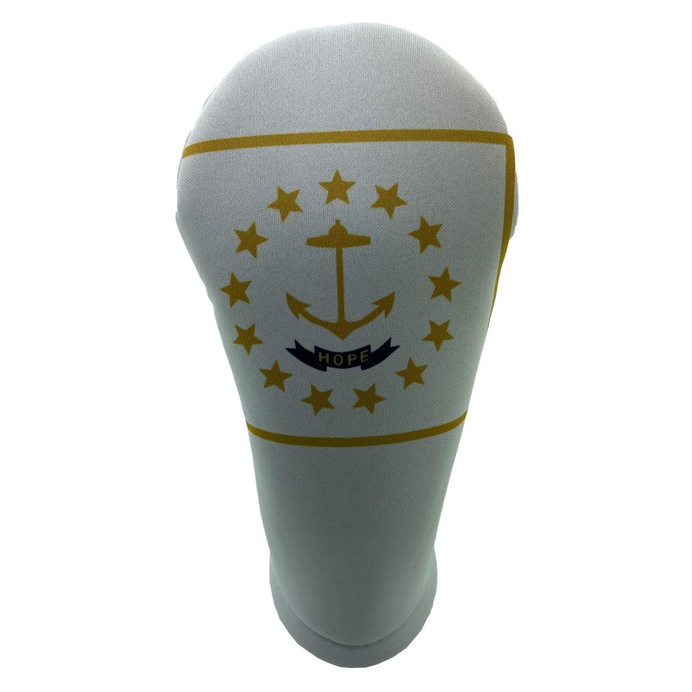 Rhode Island State Flag Driver 460cc Club Headcover Handmade by BeeJos