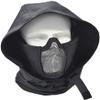 Balaclava Wind-Resistant Face Mask Half-Face Air Gun Mesh Mask and Tactical Goggles ,for Halloween and Air Gun Paintball Role Playing, Unisex view 2