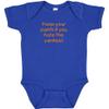 Campus Originals Auburn Football Fan Baby Born Hatin' Bama Funny One-Piece Bodysuit (18 Months)