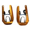 Snowplak Snowshoes - Alpine and Mountaineering Crampon Compatible (Burnt Orange) view 1