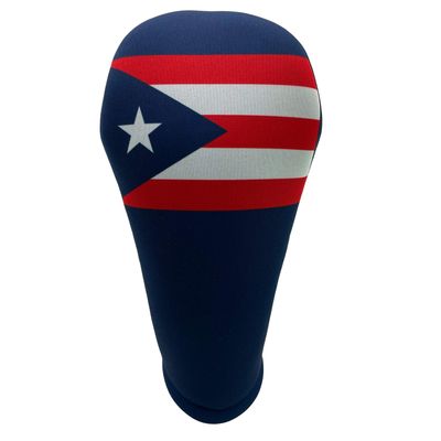 Puerto Rico State Flag Driver 460cc Club Headcover Handmade by BeeJos