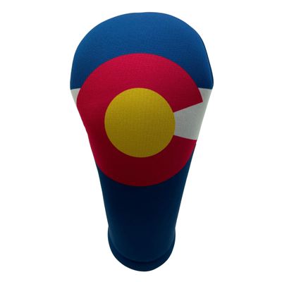 Colorado State Flag Driver 460cc Club Headcover Handmade by BeeJos