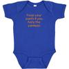 Campus Originals Auburn Football Fan Baby Born Hatin' Bama Funny One-Piece Bodysuit (12 Months) view 1
