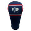 Wyoming State Flag Driver 460cc Club Headcover Handmade by BeeJos view 1