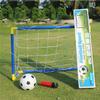 LSDRALOBBEB Mini Soccer Goal Portable Soccer Net Pop Up Goal Nets Mini Football Soccer Goal Post Net Set with Pump Kids Sport Indoor Outdoor 1109 view 1