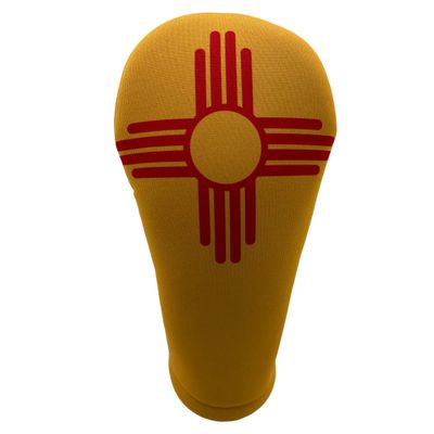 New Mexico State Flag Driver 460cc Club Headcover Handmade by BeeJos